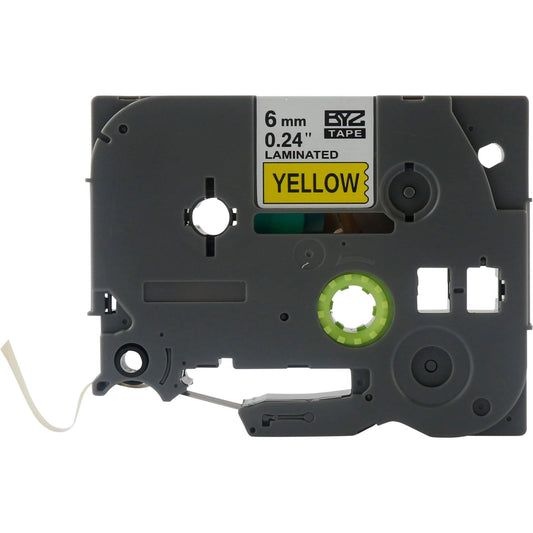 Laminoitu tarranauha, korvaa Brother TZe-611 | Finink.com