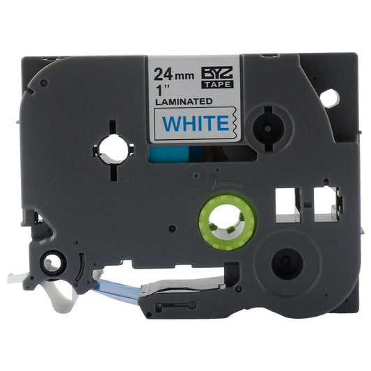 Laminoitu tarranauha, korvaa Brother TZe-253 | Finink.com