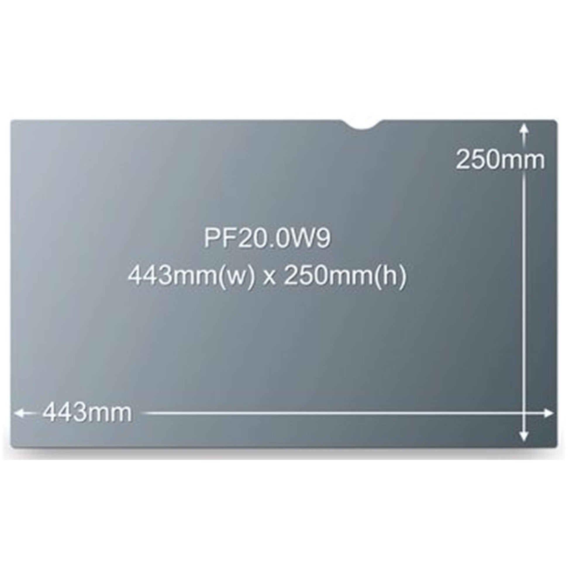 3M™ PF20.0W9 kehyksetön tietoturvasuoja | Finink.com